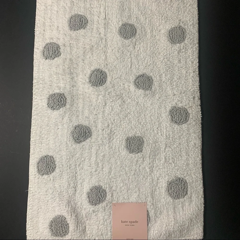 Kate Spade bath rug , NWT